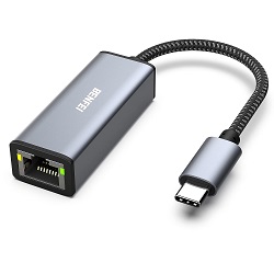 Ethernet adapter, ethernet to usb-c