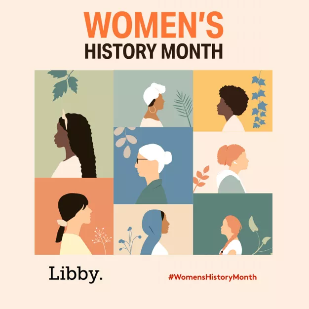 Women's History Month on Libby