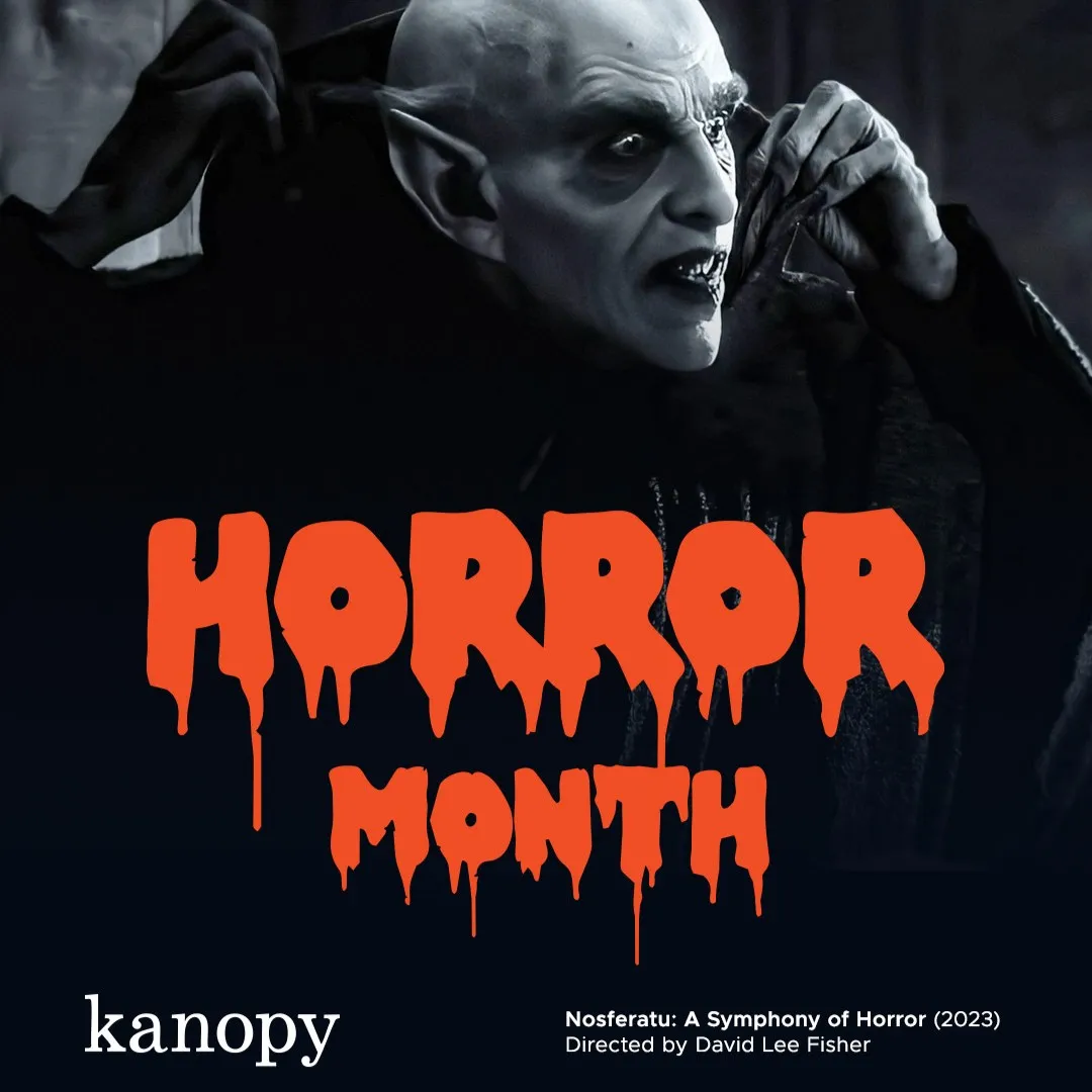 Horror month on Kanopy