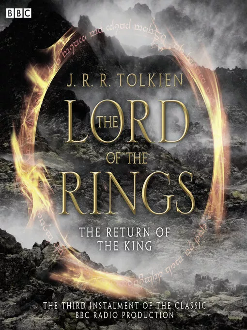 The Lord of the Rings: The Return of the King Book Cover Photo